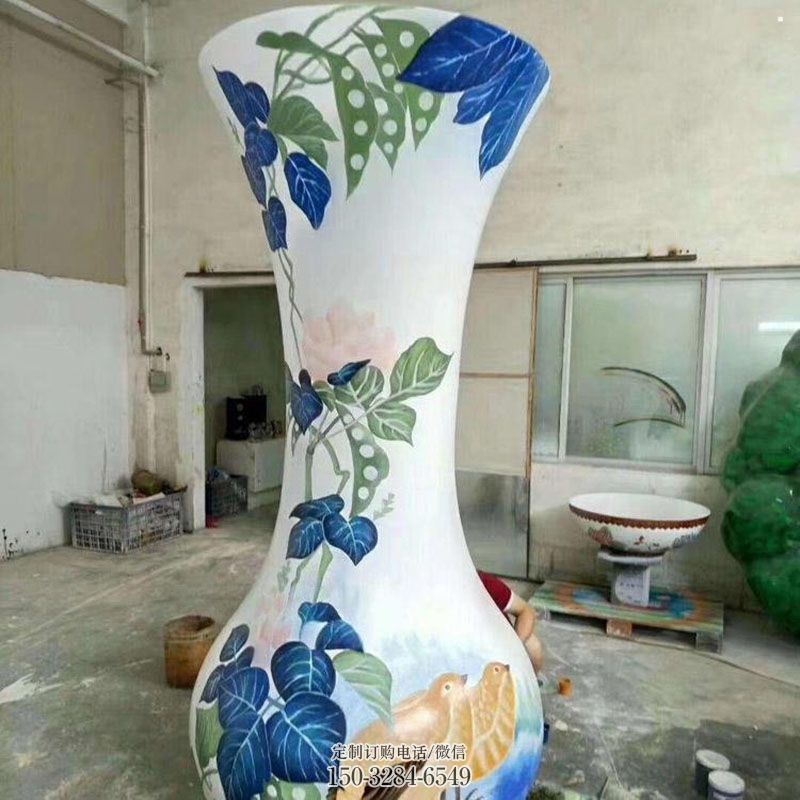 景区花瓶雕塑 现代雕塑定制 景观艺术花瓶雕塑承接