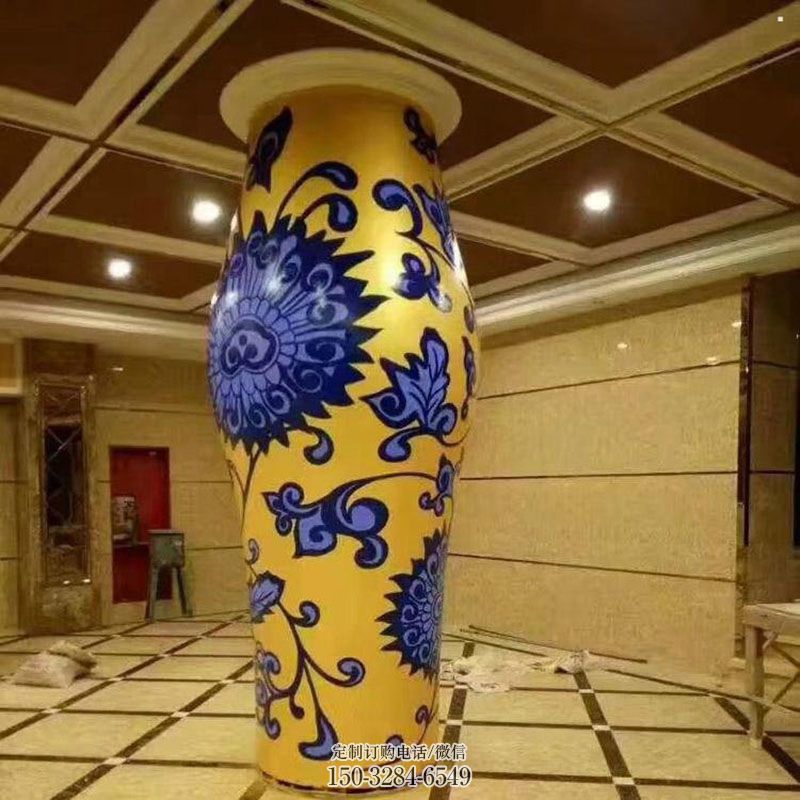 酒店花瓶雕塑 雕塑装饰精品 景观户外花瓶雕塑点击