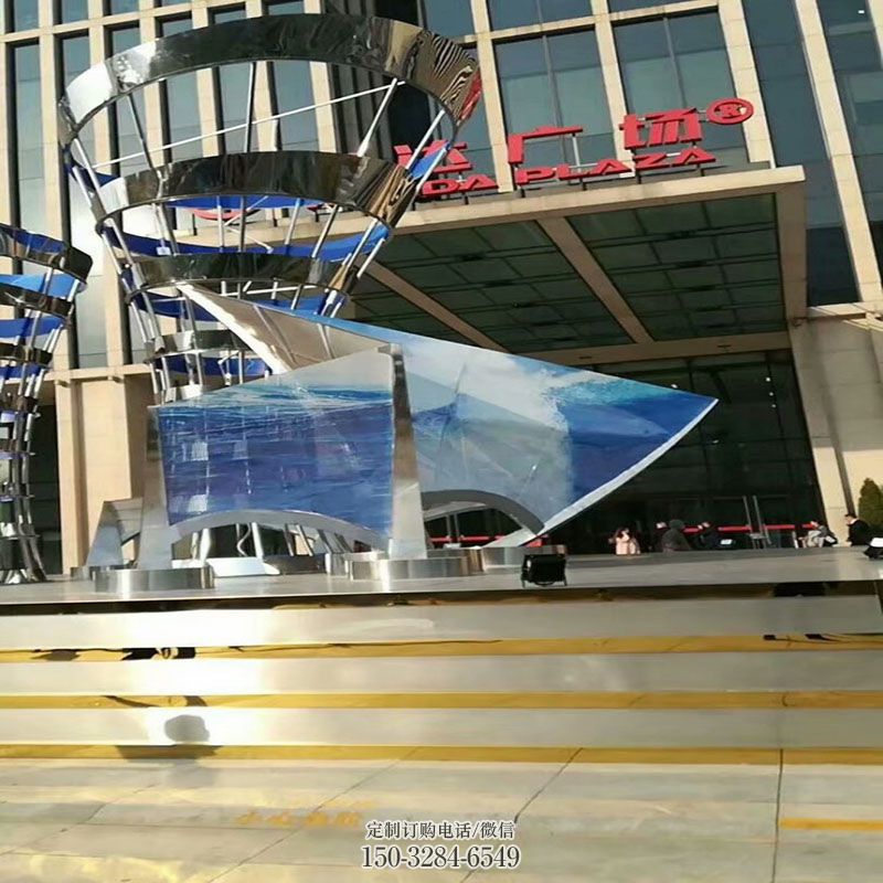 大型瓶子雕塑 商业雕塑标准 不锈钢瓶子主题定做