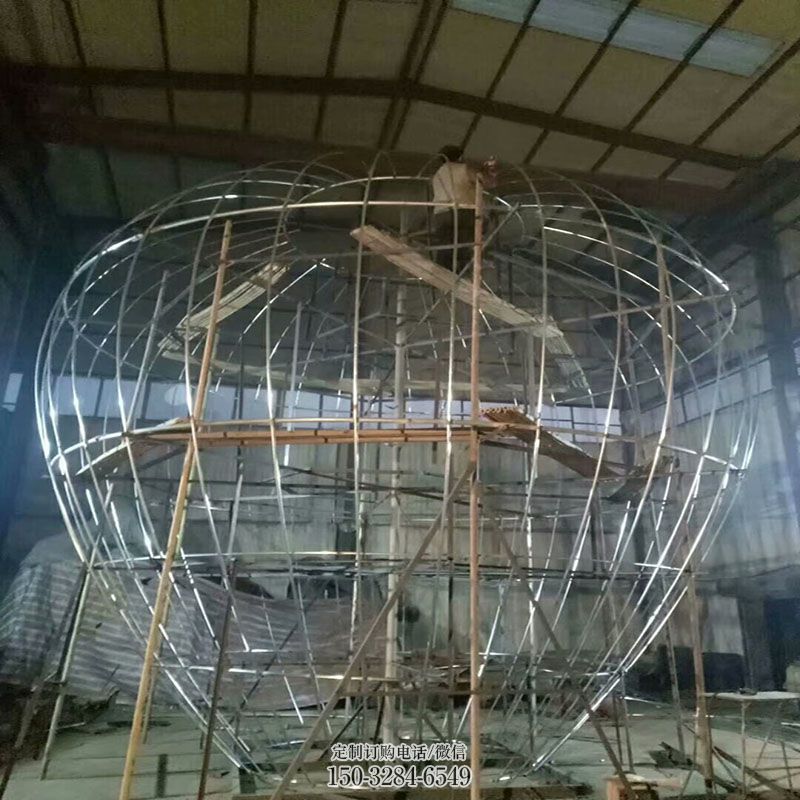 瓶子雕塑底座 雕塑主题定做 广场景观不锈钢瓶子供给